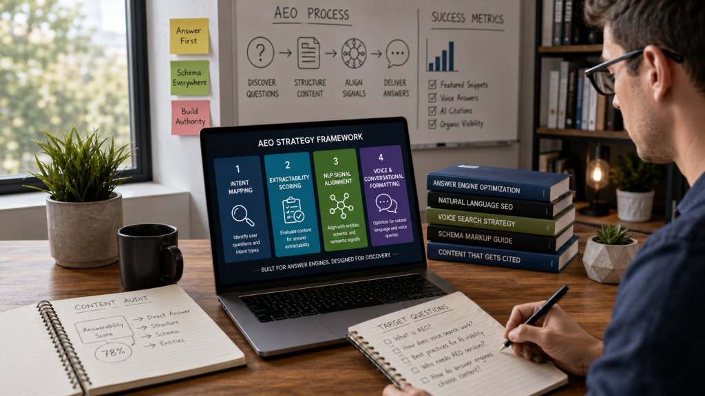 How AI Geo Elite Actually Builds an AEO Strategy: The Methodology Behind the Results