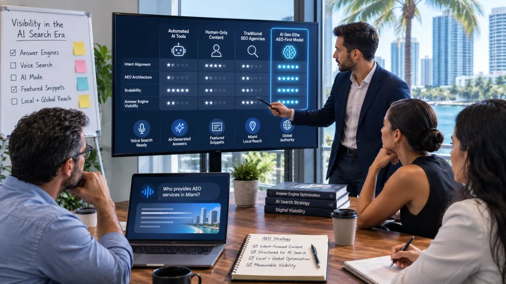 AI Content Optimization vs. the Alternatives What Miami Businesses Actually Need to Know