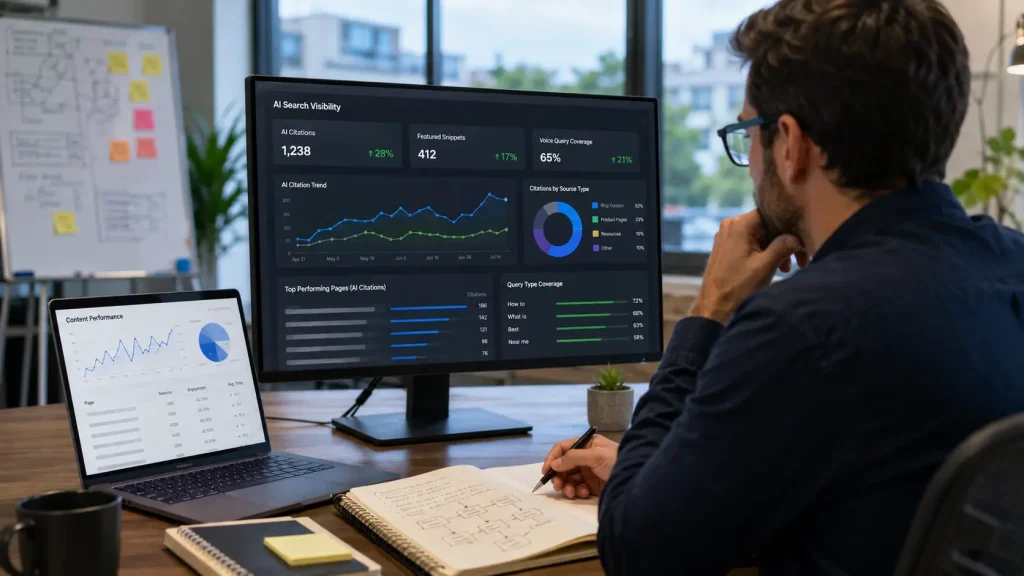 Why Your Analytics Look Fine While AI Search Keeps Ignoring Your Content